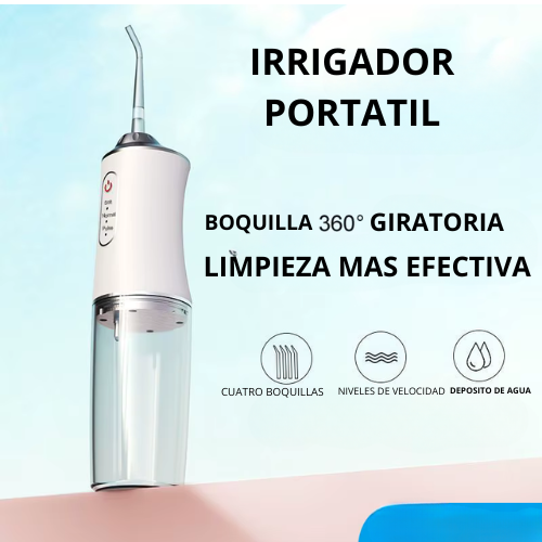 Irrigador BUCAL PORTATIL